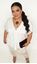 Immagine di PLUS SIZE ADJUSTABLE V NECK TOP WITH LACE UP